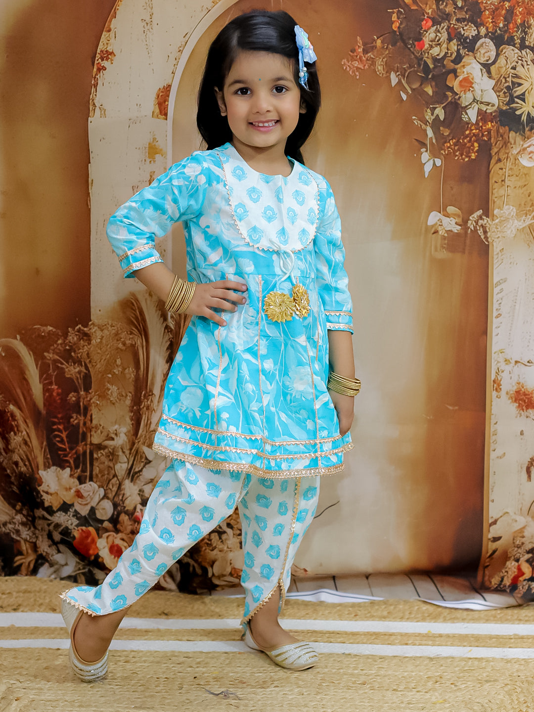 Ambar Peplum dhoti