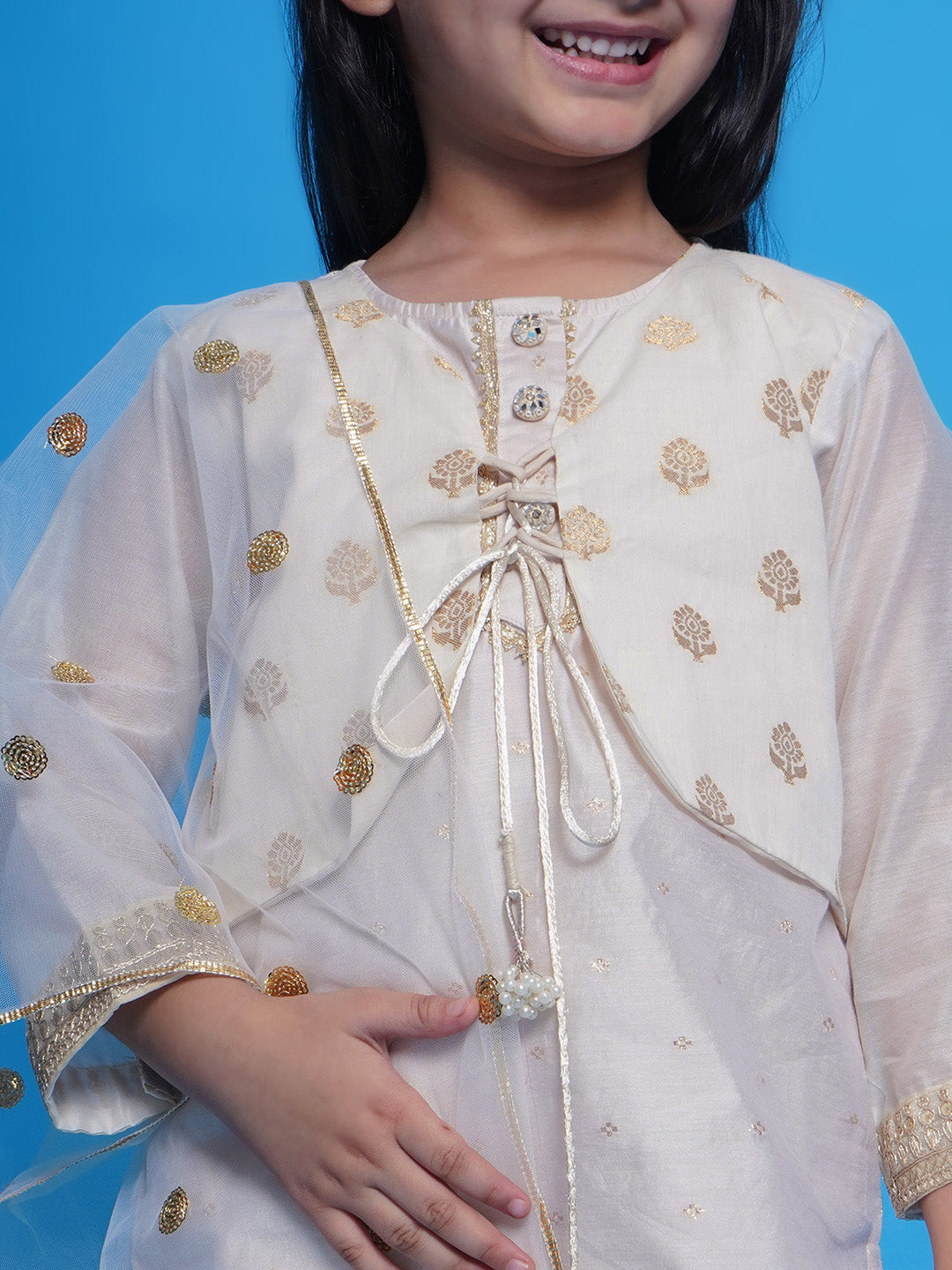 Chandni-Palazzo Kurti set